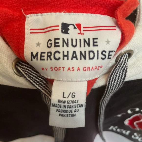 MLB Red Sox Sweatshirt Size Large - Picture 3 of 5